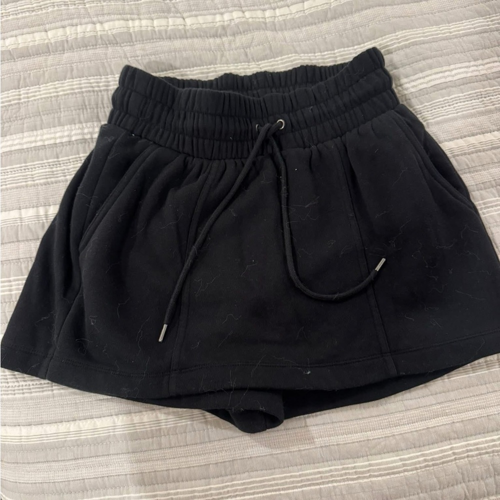 Black all in motion athletic skort